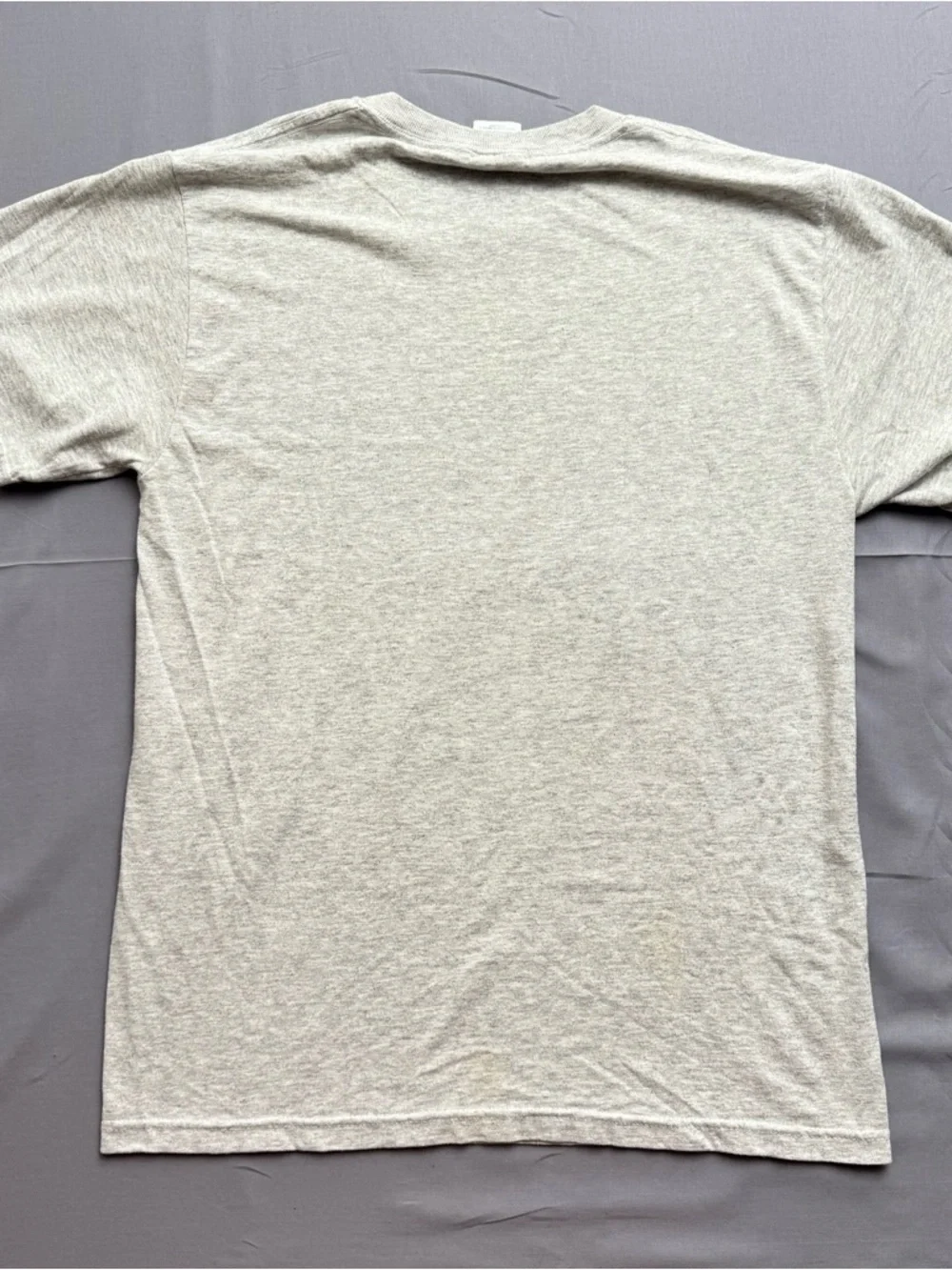 Vintage Jerzees Gray Heavyweight Blend Old Powerlifters Graphic Men's T-Shirt‎ M